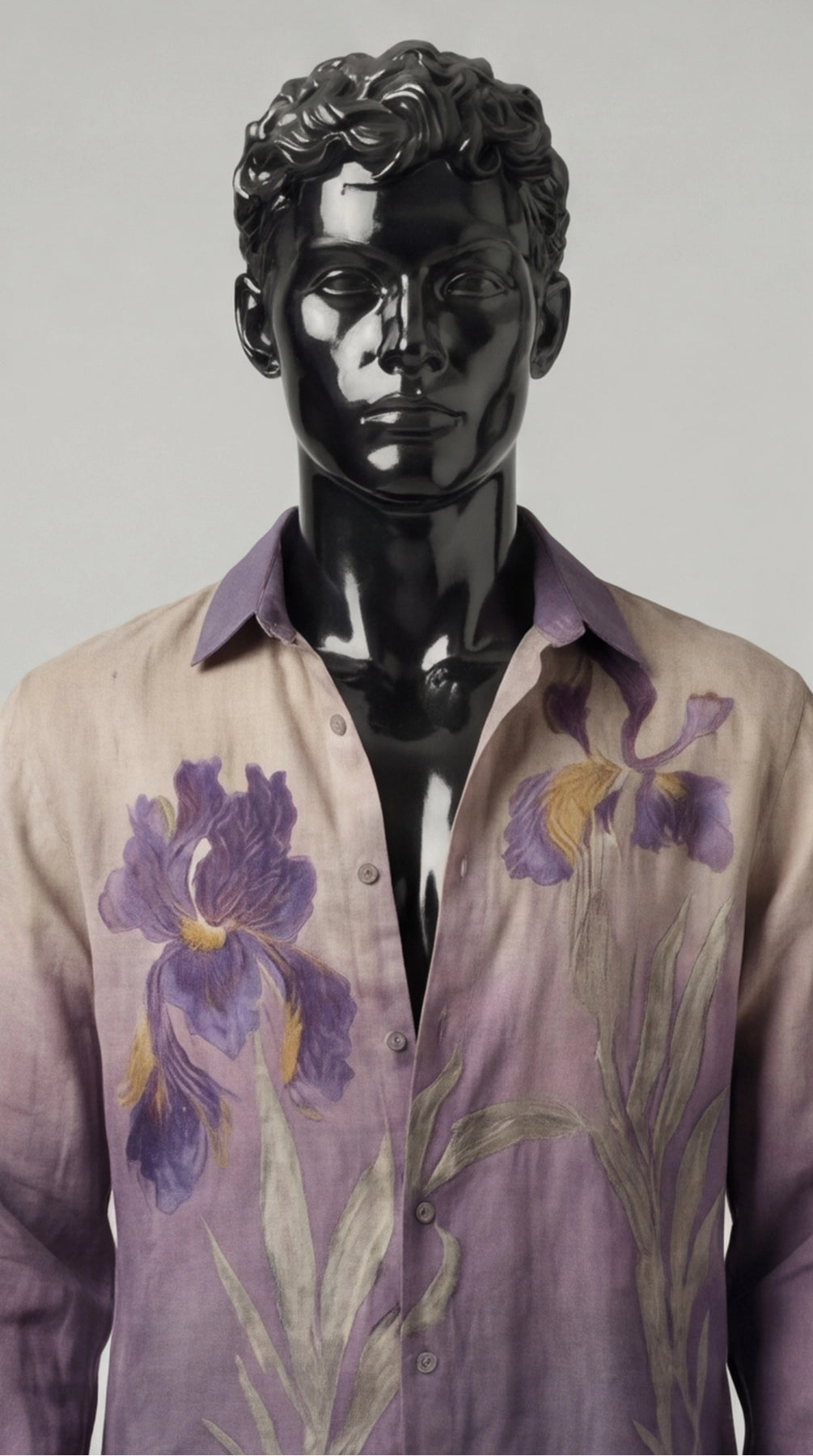 Iris Fade Linen Shirt HeavenAngels