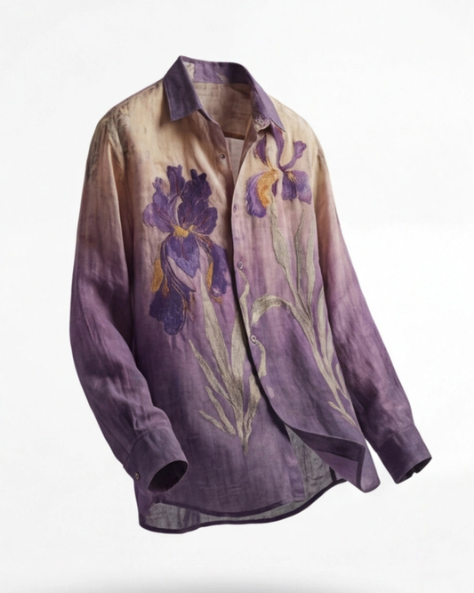 Iris Fade Linen Shirt