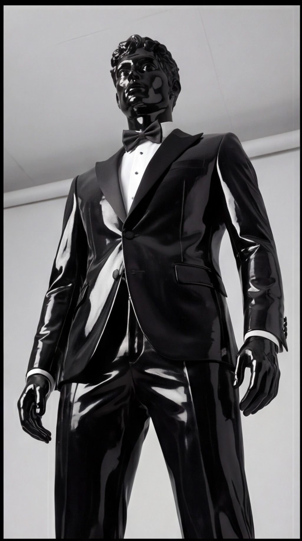 Liquid glass Patent Tuxedo Set HeavenAngels