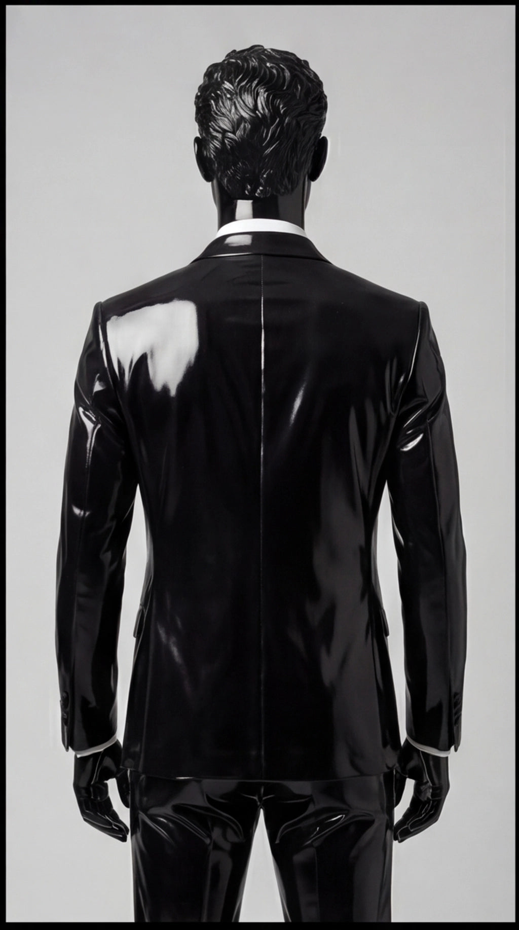 Liquid glass Patent Tuxedo Set HeavenAngels