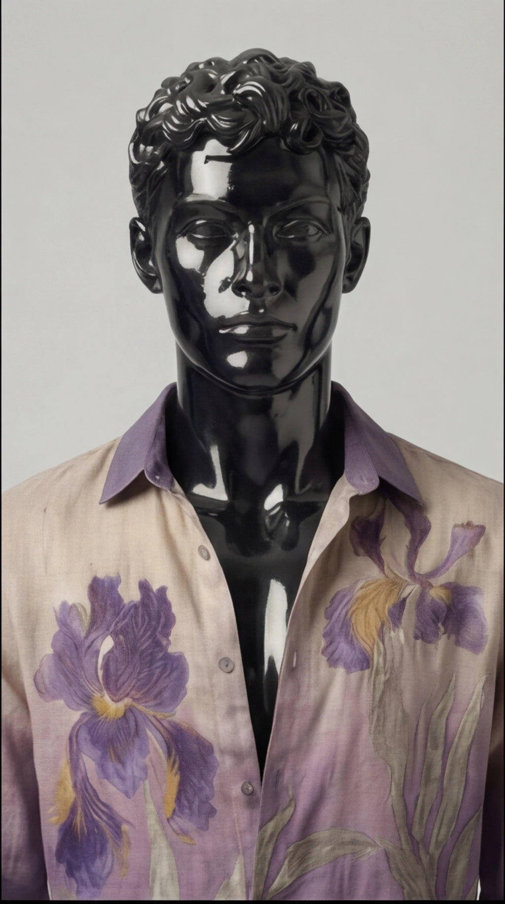 Iris Fade Linen Shirt HeavenAngels