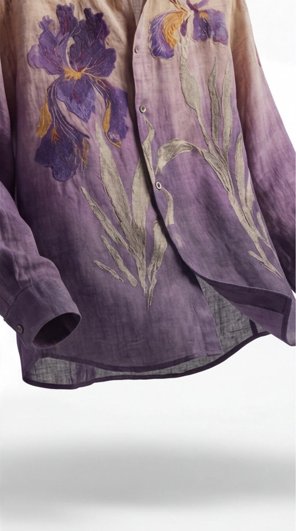 Iris Fade Linen Shirt HeavenAngels