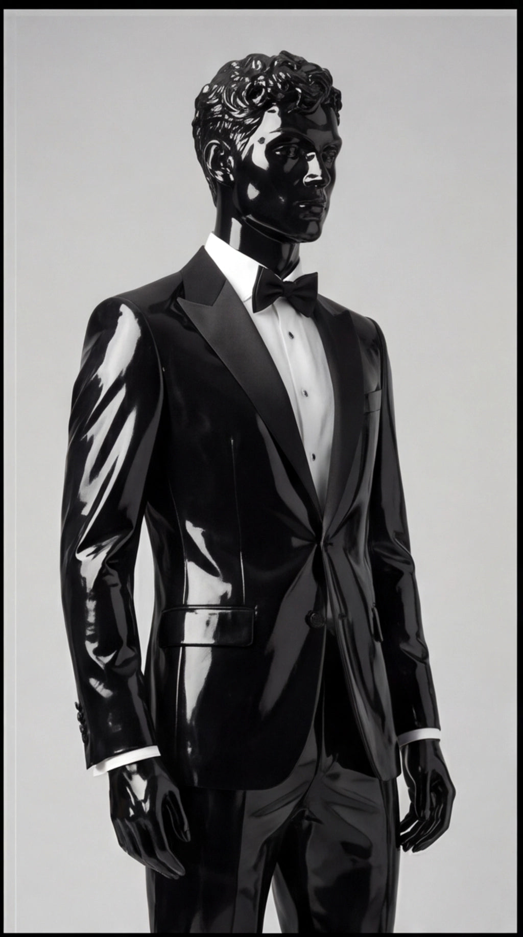 Liquid glass Patent Tuxedo Set HeavenAngels