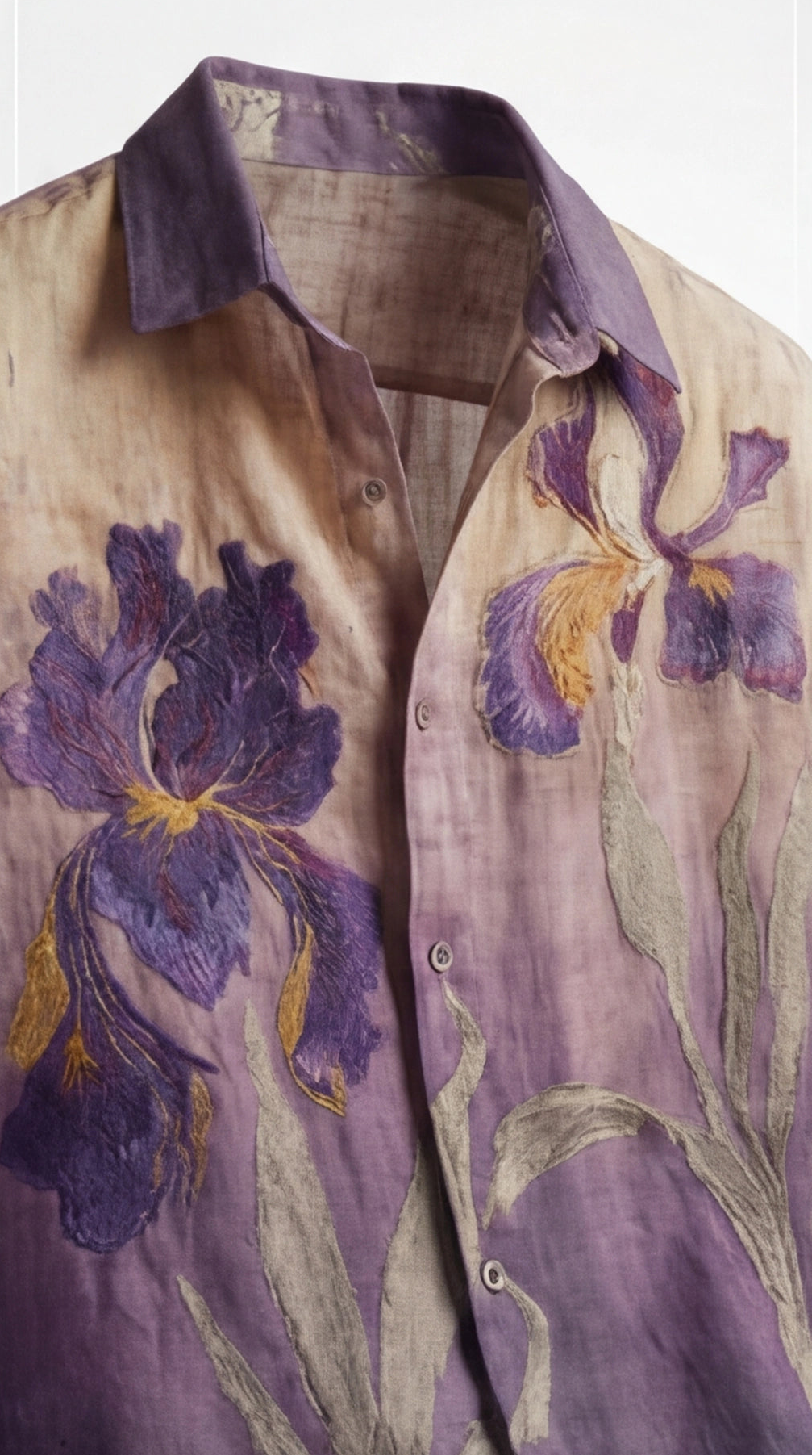Iris Fade Linen Shirt HeavenAngels