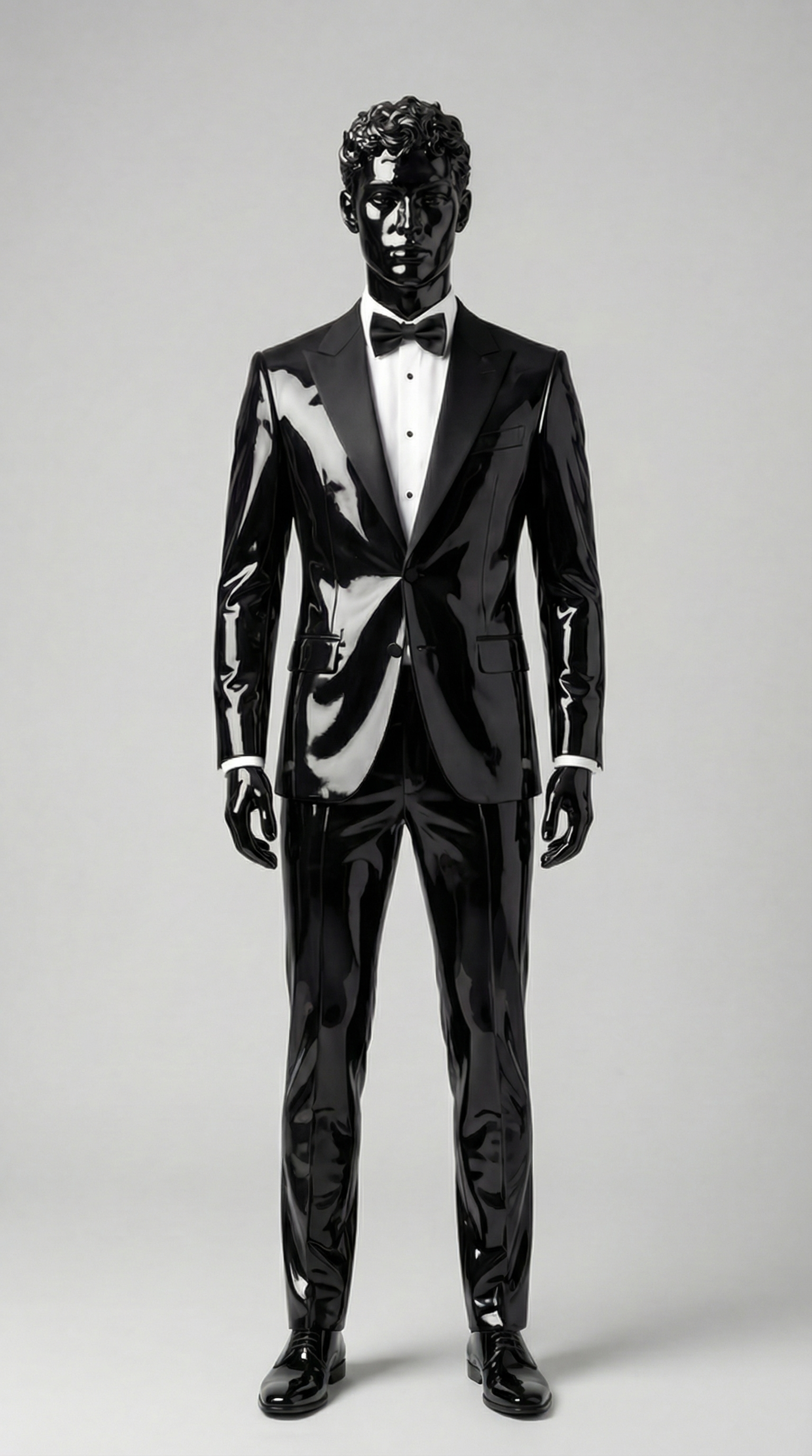 Liquid glass Patent Tuxedo Set HeavenAngels
